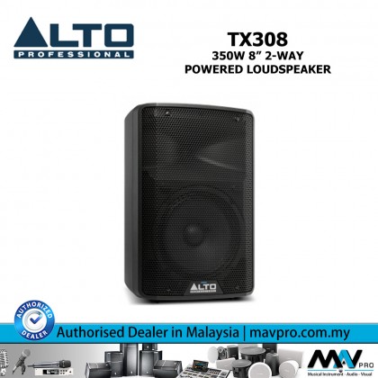 ALTO TX308 350 Watt Inch 2-Way Powered Loudspeaker (TX308)